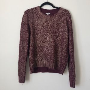 2/$30 Buffalo Metallic Gold Accent Sweater